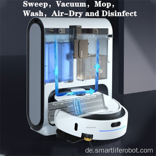 Veniibot H10 Automatisch Smart Mop Roboter-Staubsauger